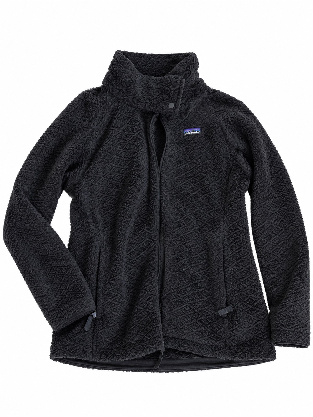 Patagonia Women’s Navy Textured Fleece Jacket